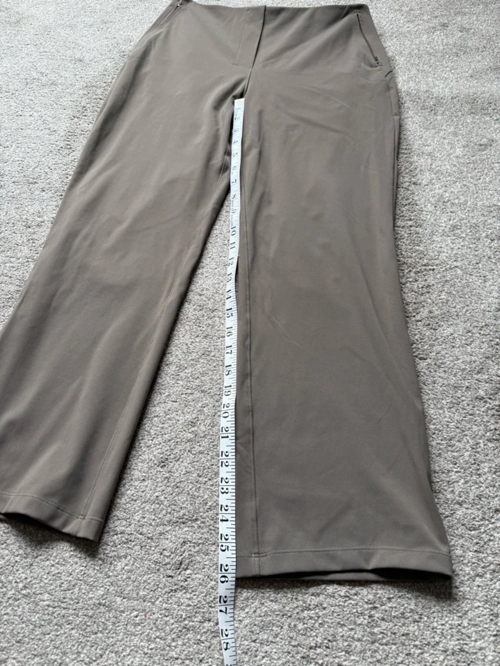 Lululemon Smooth Fit Pull-On High-Rise Cropped Pants | Size 8 - Picture 3 of 7
